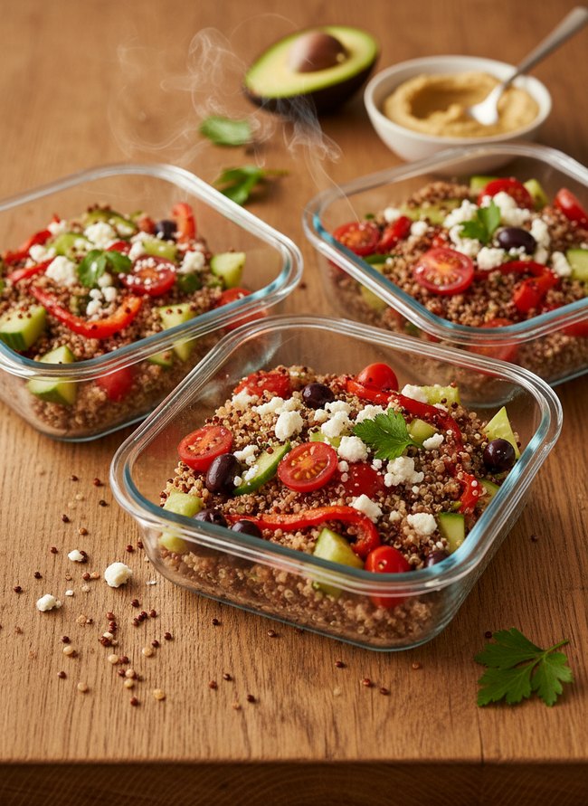 Mediterranean Quinoa Meal Prep