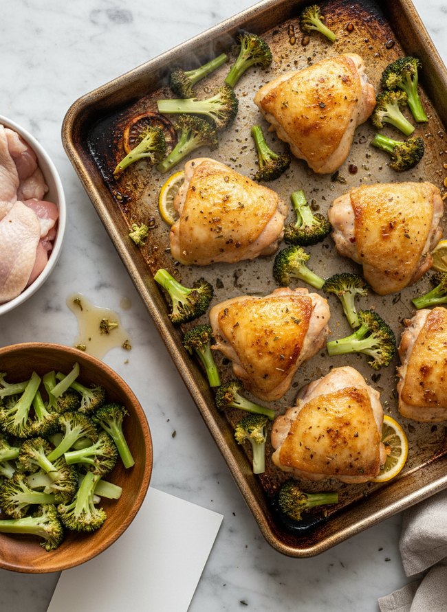 Simple Sheet Pan Chicken