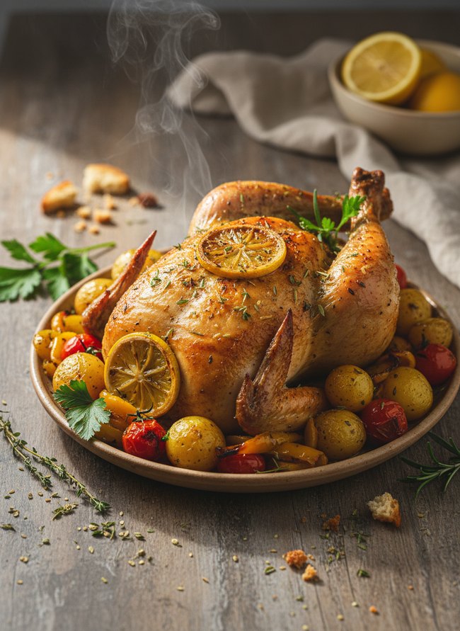 Mediterranean Lemon Herb Chicken