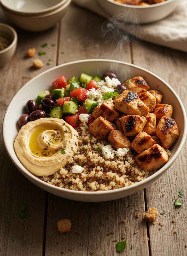 Mediterranean Chicken Bowl