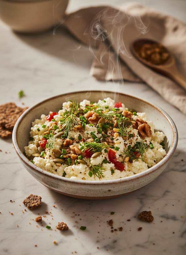Savory Cottage Cheese Medley