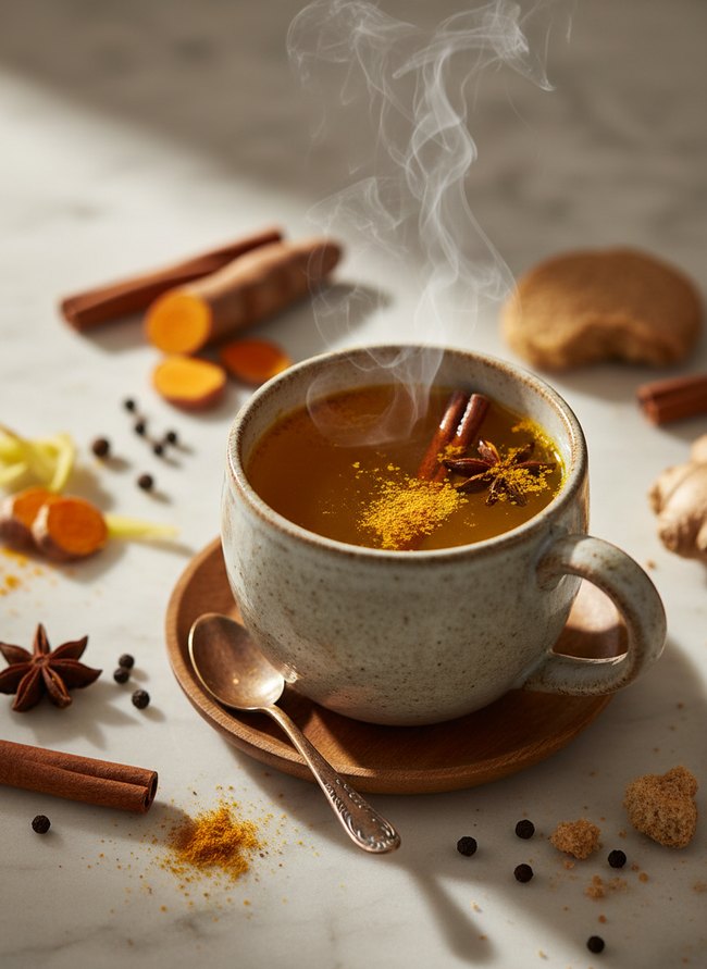 Turmeric Spice Infused Tea