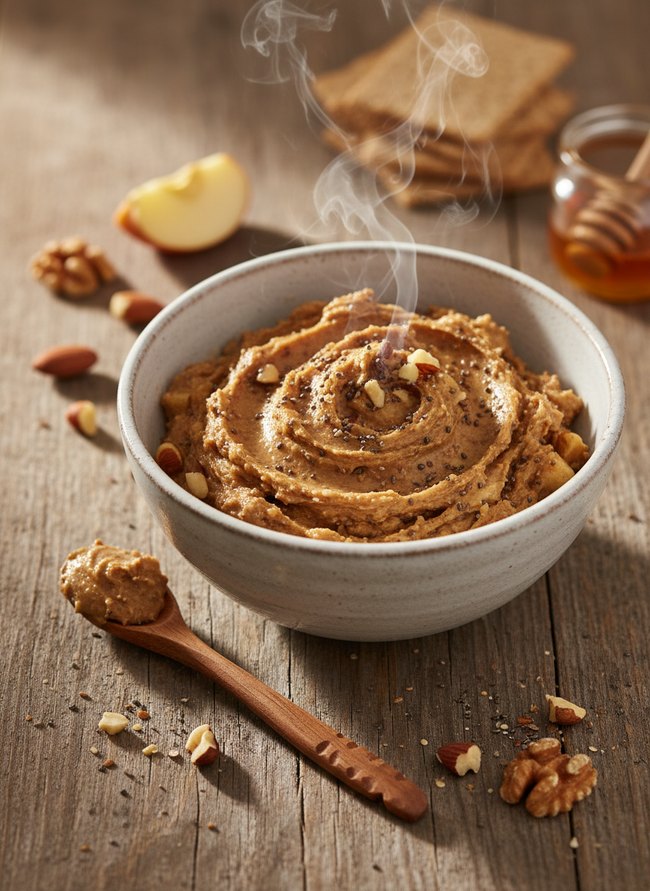 Fiber-Rich Apple Nut Butter