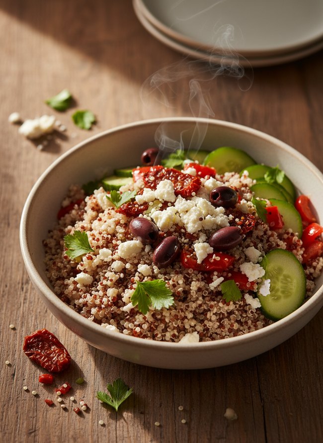 Mediterranean Quinoa Power Bowl