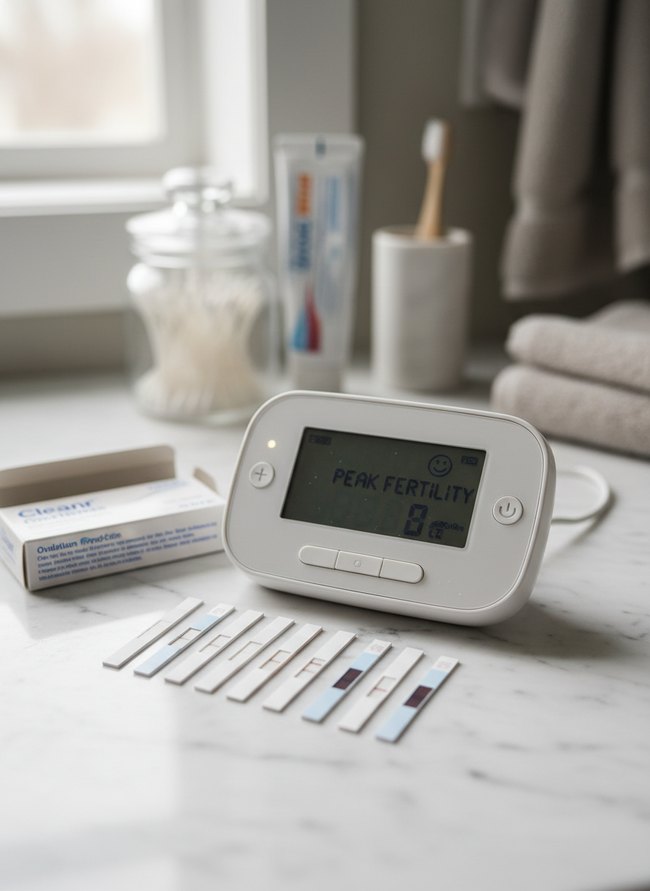 Digital Ovulation Predictor Display