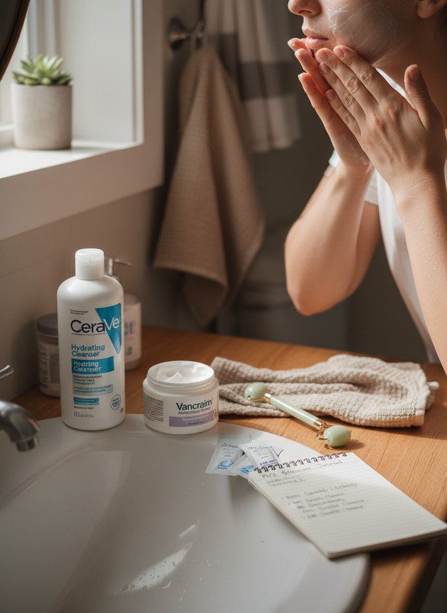 Gentle Cleansing Routine