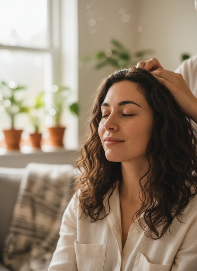 Scalp Massage Stimulation