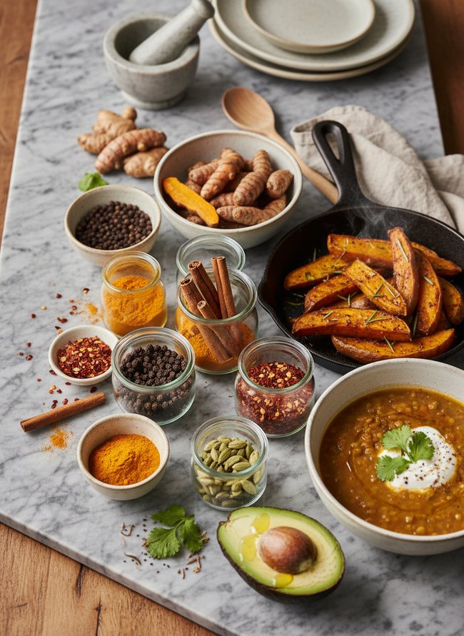 Anti-Inflammatory Spice Rack