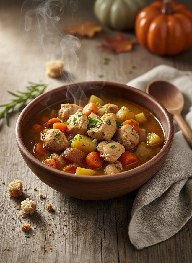 Hearty Autumn Chicken Stew