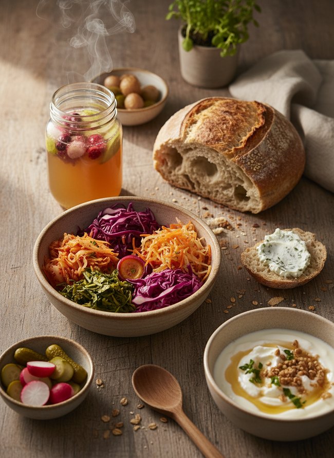 Gut-Friendly Fermented Meals