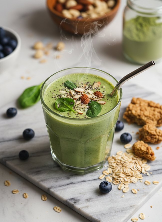 Leafy Green Protein Smoothie