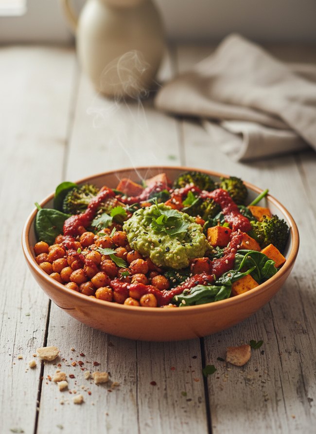Spicy Chickpea Nourish Bowl