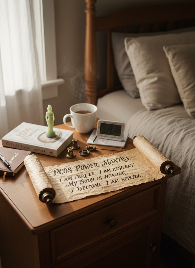 PCOS Power Mantra Scroll