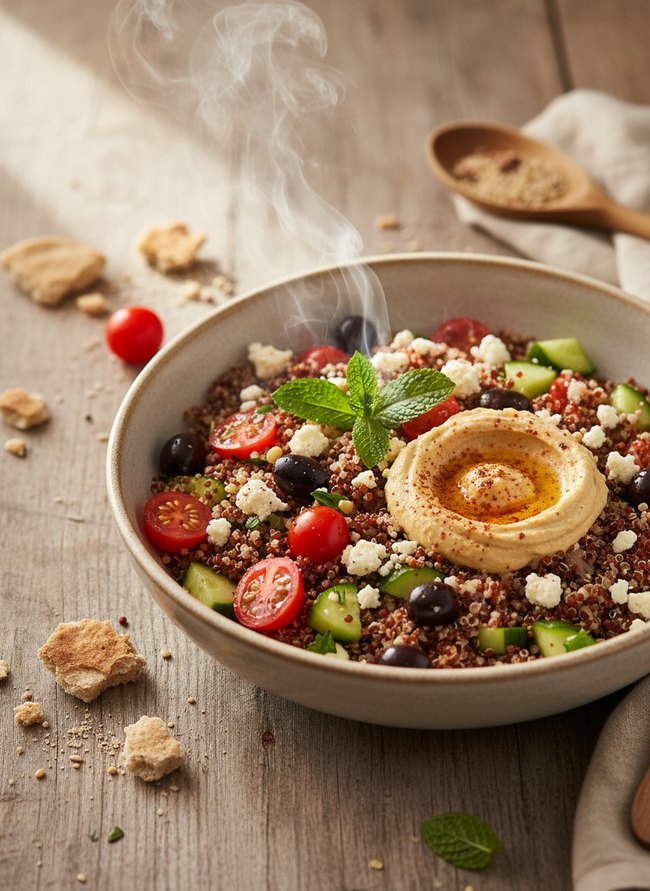 Mediterranean Quinoa Bowl