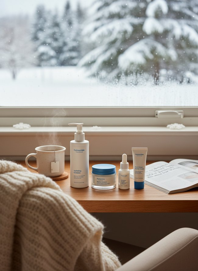 Ceramide Rich Winter Routine