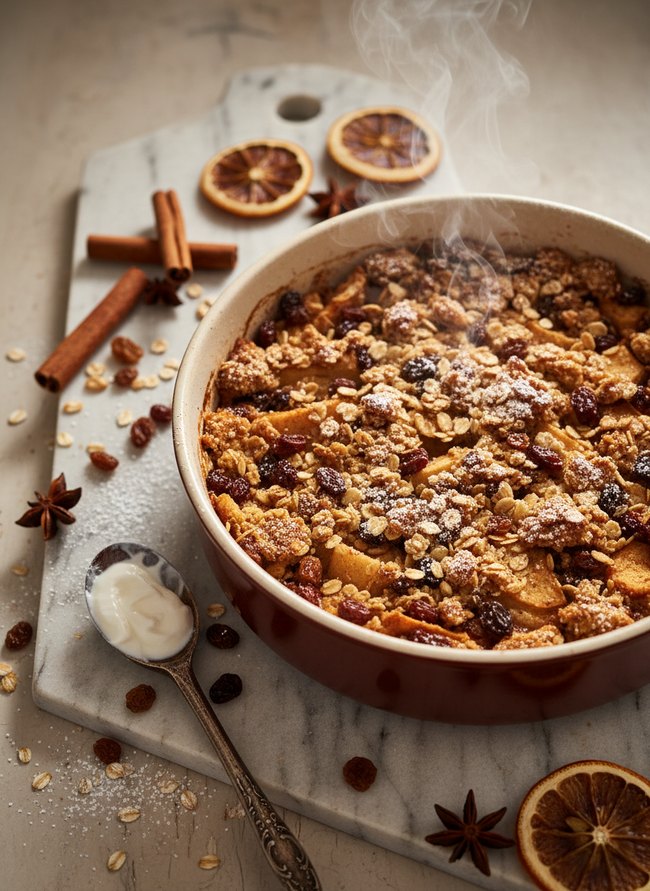 Spiced Apple Cinnamon Bake