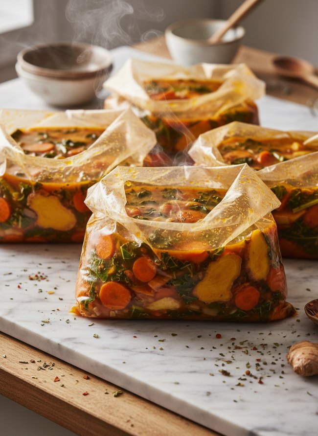 Anti-Inflammatory Soup Freezer Bags