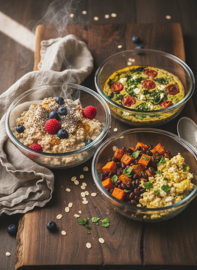 Easy Breakfast Prep Bowls