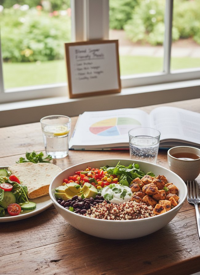 Southwestern Chicken Quinoa Bowl