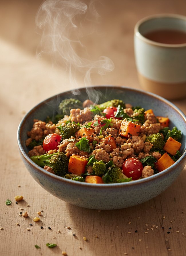 Lean Turkey Veggie Bowl