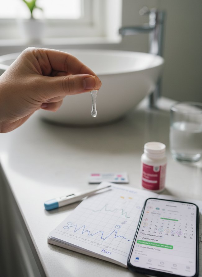 Cervical Mucus Observation