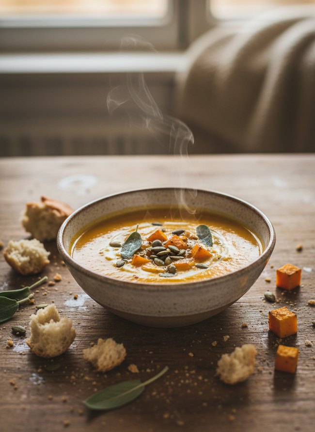 Savory Butternut Squash Soup