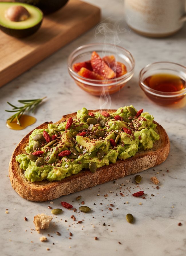 Healthy Fat Avocado Toast