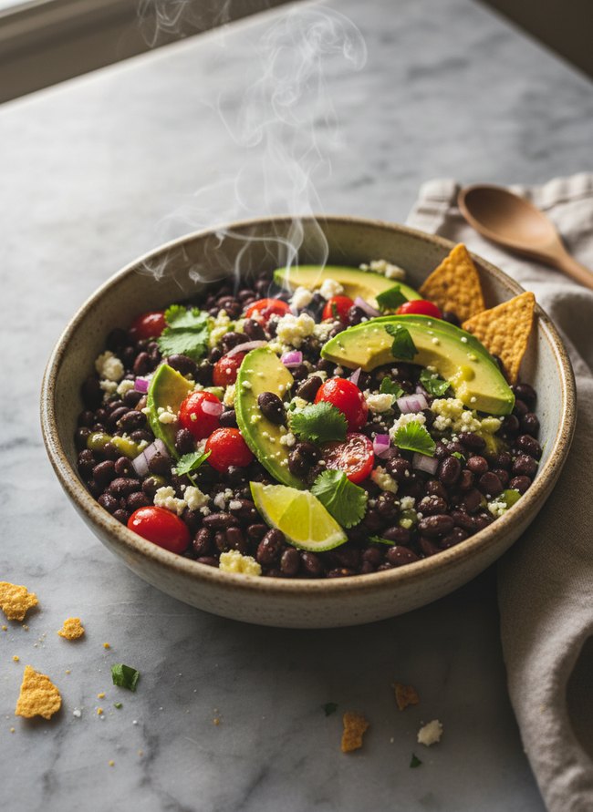Black Bean Avocado Bowl