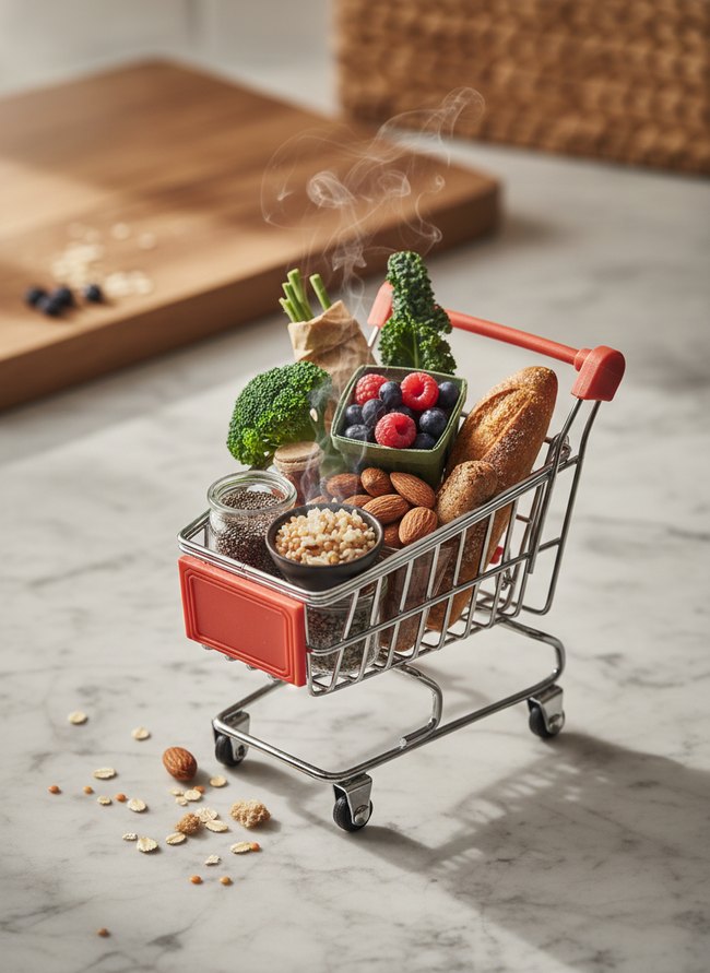 Fiber-Rich Shopping Cart