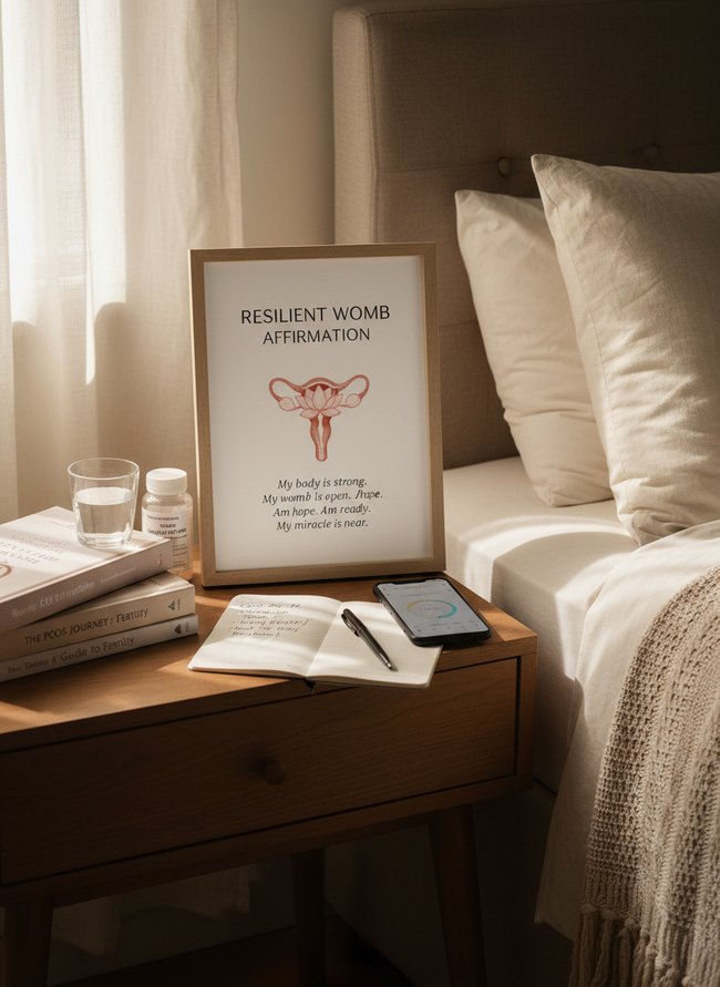 Resilient Womb Affirmation Print