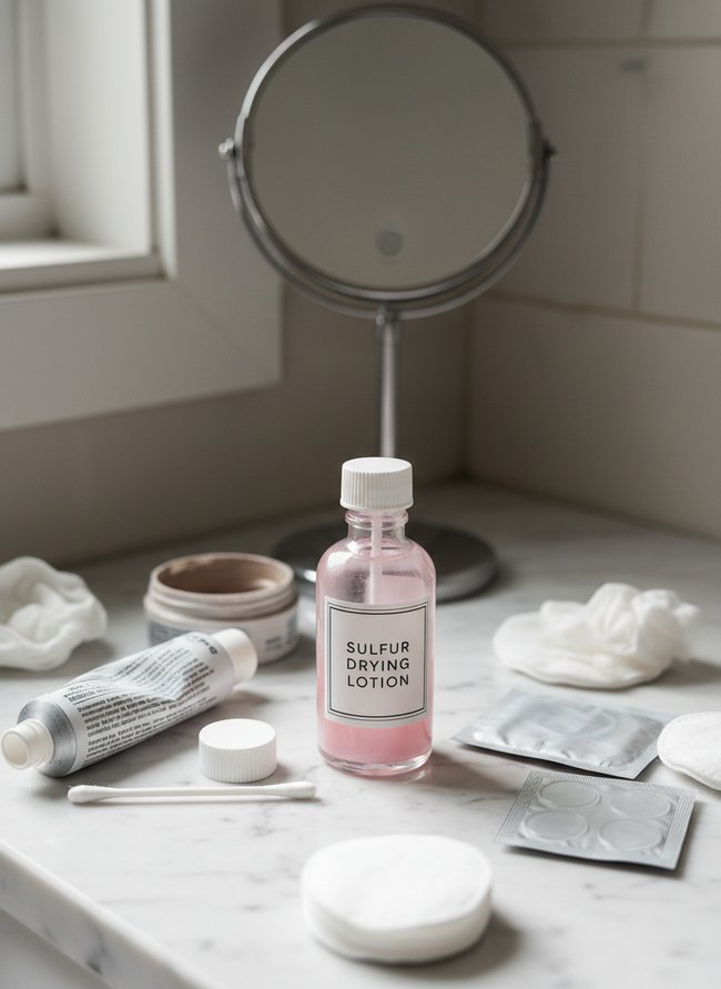 Sulfur Drying Lotion