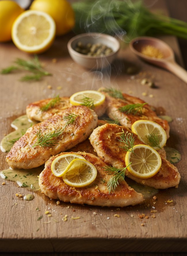 Quick Lemon Dill Chicken