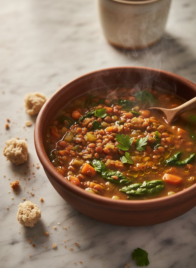 Fiber-Rich Lentil Soup