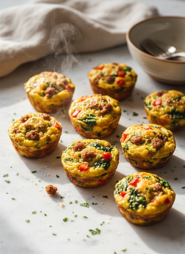 Egg Muffin Breakfast Bites