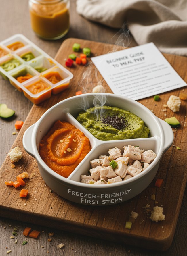 Freezer-Friendly First Steps