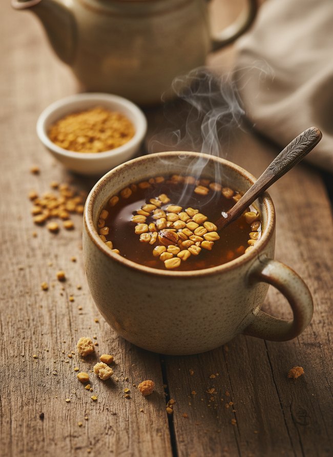Fenugreek Seed Soaked Brew