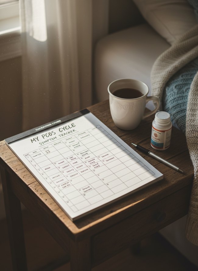 Symptom Tracking Calendar