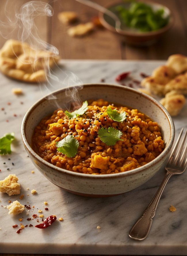 Ginger Turmeric Lentil Dahl