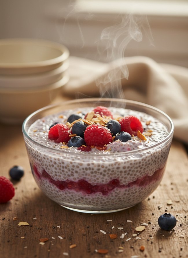 Berry Chia Pudding