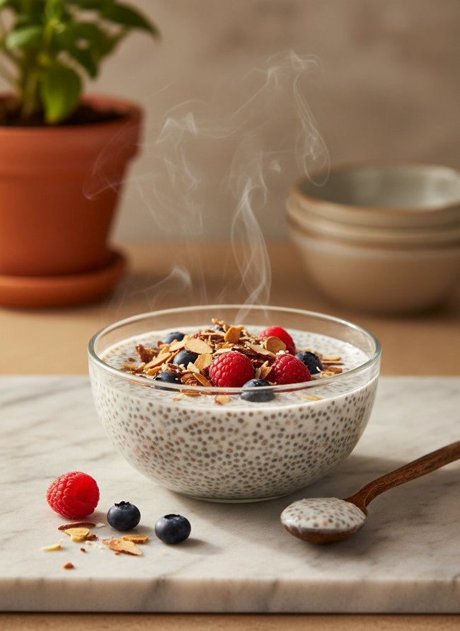 Protein Packed Chia Pudding