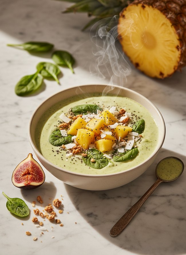 Spinach Pineapple Power