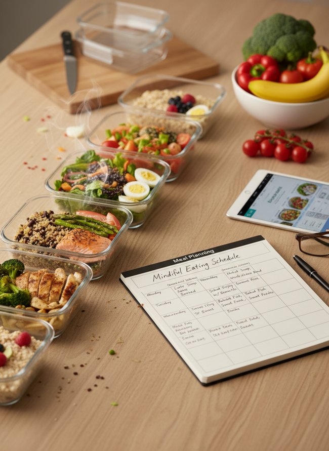 Mindful Eating Schedule