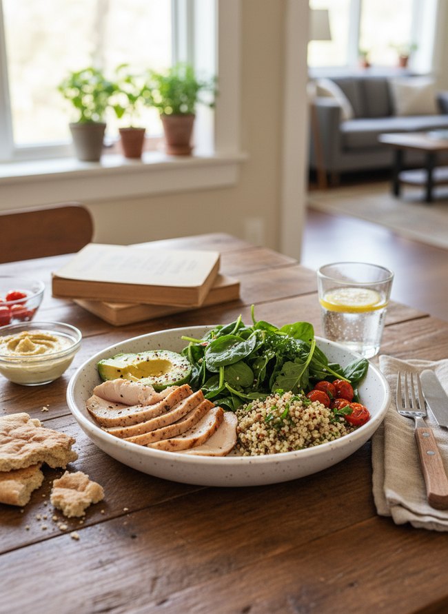Wholesome Turkey Avocado Plate
