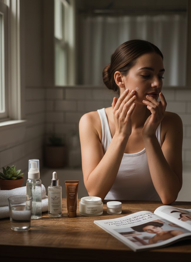 Nighttime Retinoid Routine