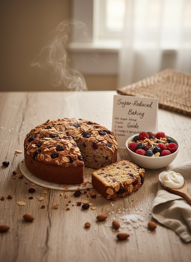 Sugar-Reduced Baking Guide