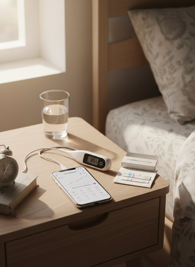 Connected Basal Thermometer