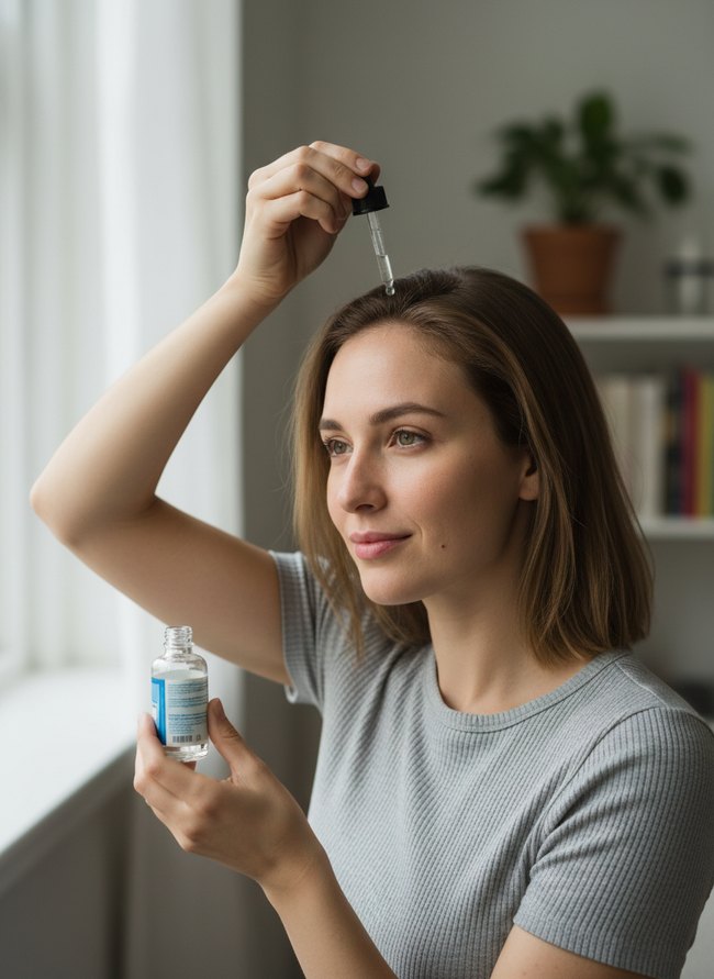 Minoxidil Topical Application