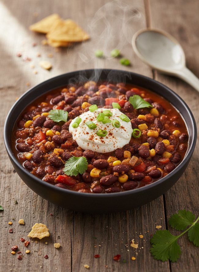 Nutrient-Dense Black Bean Chili