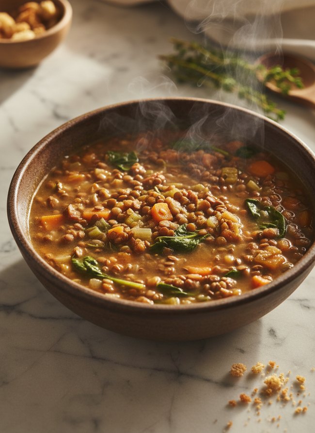 Hearty Lentil Soup Base
