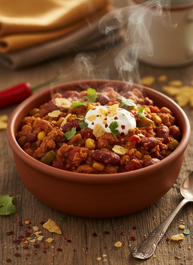 Spicy Turkey Chili